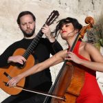 Pietro Locatto (guitar) and Martina Biondio (cello) are Duo Evocaciones (Photo: humanitix.com)