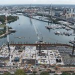 New Sydney Fish Market under constructiom