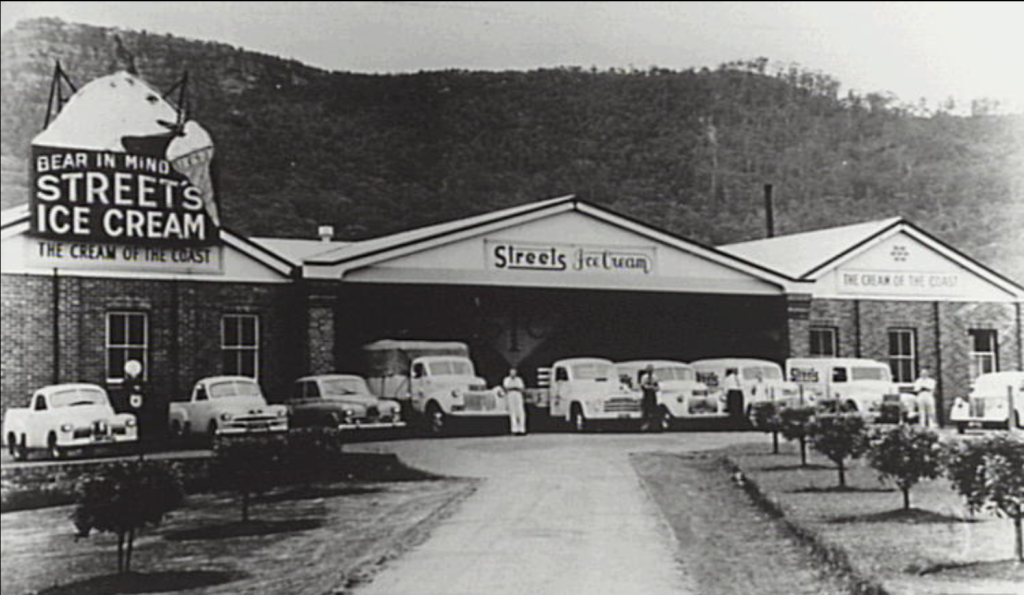 The Streets factory in Corrimal in the 1930s 
