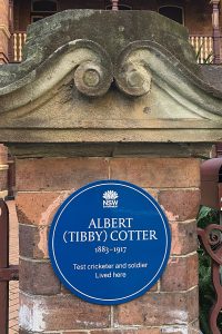 Tibby Cotter Blue Plaque